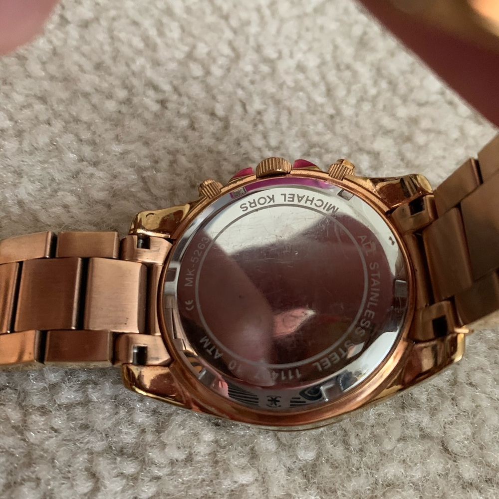 Blair Chronograph Rose Gold MK-5263 - Picture 7 of 8